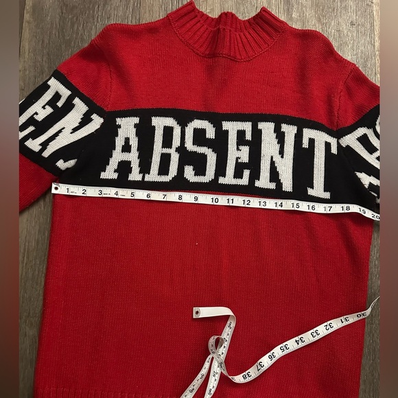 “Absent” F21 sweater - Picture 4 of 4